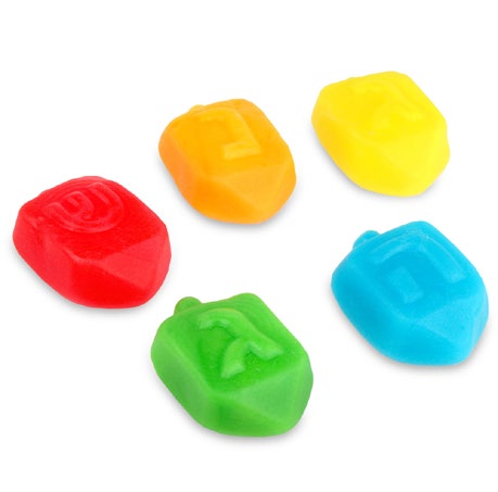 Assorted Gummy Dreidels - Mound City Shelled Nut Co.