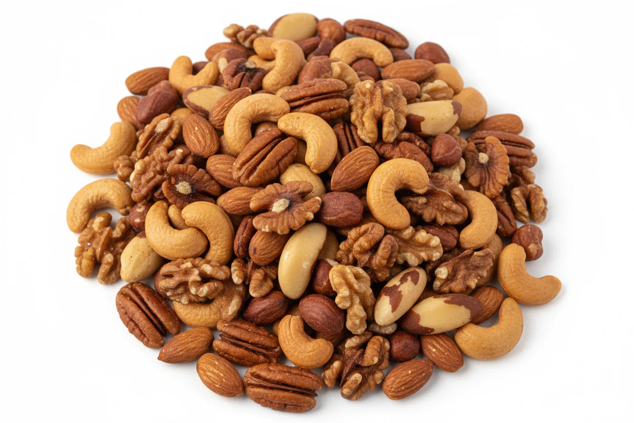 Deluxe Mixed Nuts in Golden Round
