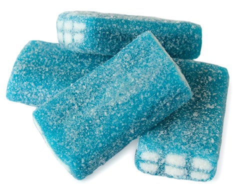 SOUR BLUE RASPBERRY BRICKS