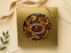 Deluxe Mixed Nuts in Golden Round