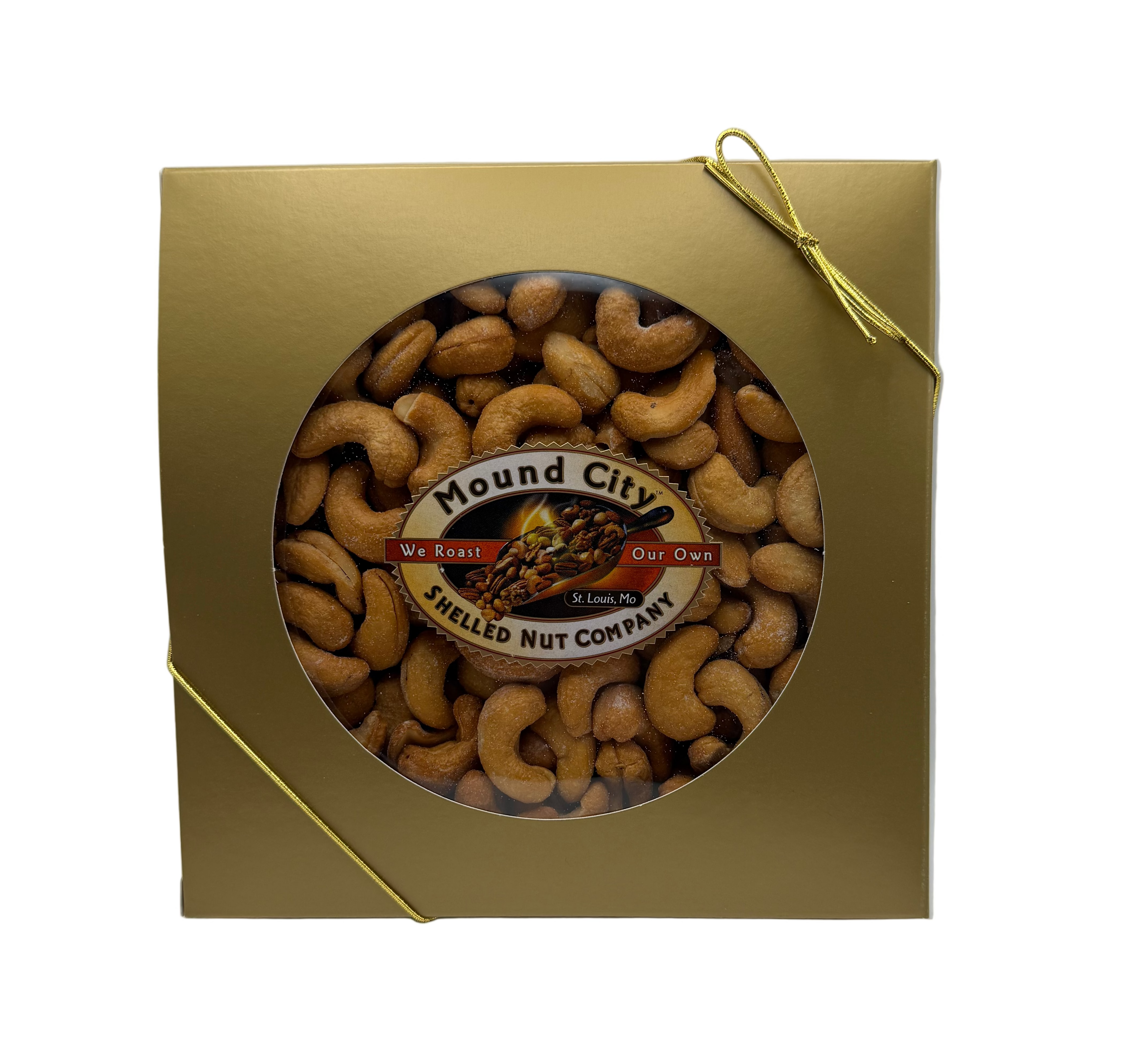 Colossal Cashews in Golden Round