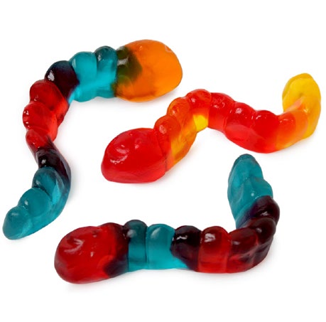 GUMMY WORMS