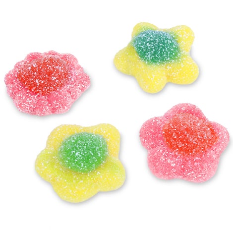 GUMMY ASSORTED SOUR FLOWERS