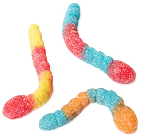 Sour Worms - Mound City Shelled Nut Co.