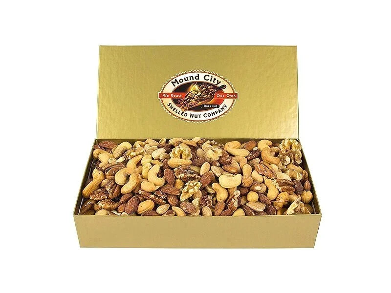 Deluxe Mixed Nuts in Signature Gold Gift Box